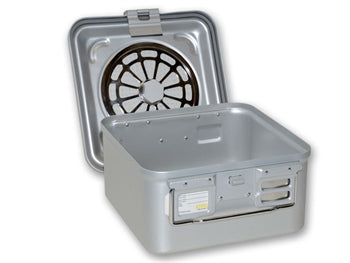 Geymsla með síu lítill h 150 mm - grár - 37002