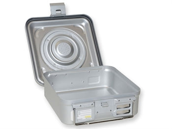 B.S. Geymsla með ventli lítill h 100 mm - grár - 37150