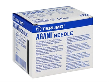 TERUMO AGANI HYPODERMIC NÁLAR 22Gx1 1/4" - 0.7x32mm - AN*2232R1 - svartur - sótthreinsaður - 37607