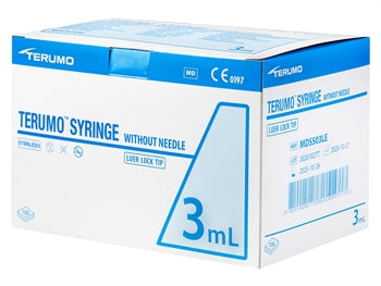TERUMO SPRAUTUR án NÁLAR 3 ml - Concentric Luer Lock - MDSS03LE - sótthreinsaðar - 37630