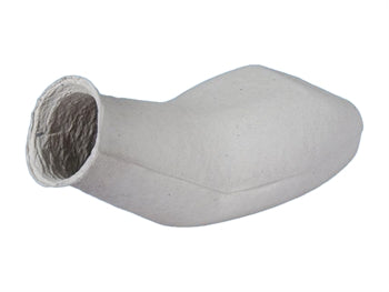 ENDURVINNUÐ CELLULOSE PAPPÍR ÞVAGSKÁL 0.9 l - einnota - 37682