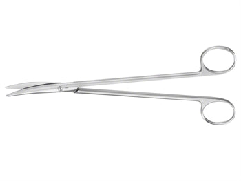 AESCULAP METZENBAUM SKER - boginn - blunt/blunt - 18 cm - BC606R - 9133