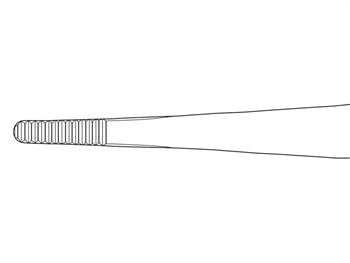 AESCULAP skurðarskeið - beint - 13 cm - BD045R - 39161