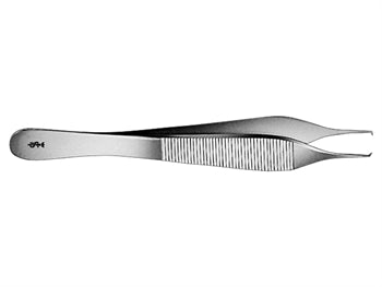 AESCULAP Adson skurðarskeið - beint - tennur 1x2 - 12 cm - BD511R - 39172