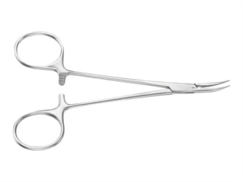 AESCULAP MICRO-HALSTED hemostatic tangir - beinar - 12.5 cm - BH109R - 9195