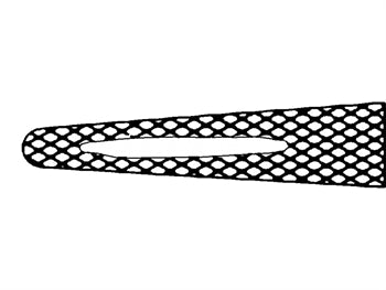 AESCULAP HEGAR-MAYO nálarhaldari - beinn - 15 cm - BM235R - 39280