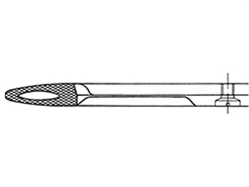 AESCULAP HEGAR-OLSEN nálarhaldari - beinn - 18.5 cm - BM291R - 39285