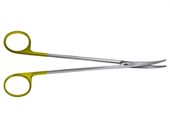 AESCULAP METZENBAUM TC DUROTIP SKER - boginn - blunt/blunt - 18 cm - BC263R - 9366