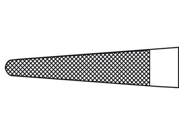 AESCULAP CRILE-WOOD TC DUROGRIP nálarhaldari - beinn - 18.5 cm - BM017R - 39400