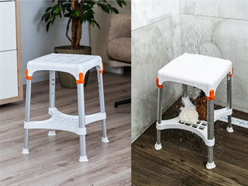 SHOWER STOOL WITH TRAY - 42904