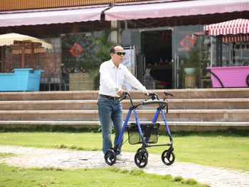 LÉTTUR ROLLATOR - samanbrjótanlegur - blár - 43160