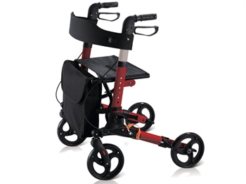 KOMPAKT ROLLATOR - samanbrjótanlegur - rauður - 43162