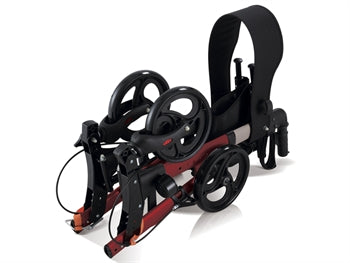 KOMPAKT ROLLATOR - samanbrjótanlegur - rauður - 43162
