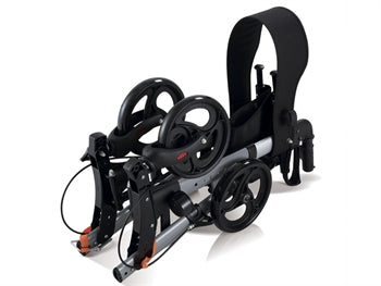 STÍLLEGUR ROLLATOR - samanbrjótanlegur - silfur - 43164