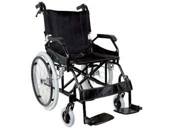 PRINCE ALUMINIUM WHEELCHAIR - svartur - 43251
