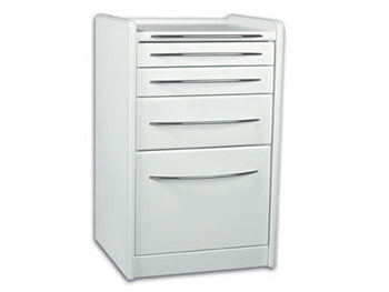 Færanleg eining GE414 4 skúffur 49 cm - hvít - 4544