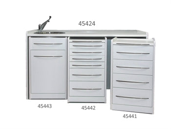 FARANLEGUR GE419 6 skúffur 49 cm - hvítur - 45442