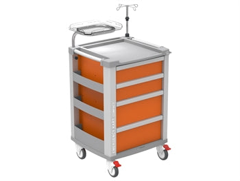 EMERGENCY COMPACT KART - appelsínugulur - 45666