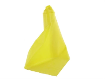 LATEX-FRÍTT ÆFINGABAND 5.5 m x 14 cm x 0.20 mm - gulur - 47010