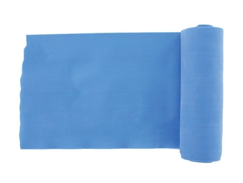 LATEX-FRÍTT ÆFINGABAND 5.5 m x 14 cm x 0.35 mm - blátt - 47013