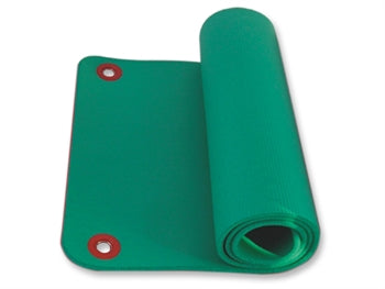ÆFINGAMATTA MEÐ HENGIRINGUM 180x60xh1.6 cm - grænn - 47080