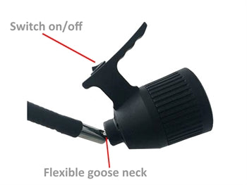 LUMEX LED LÝSING með handfangi - vagn - 49035