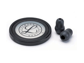 LITTMANN KIT 40011: DIAPHRAGM+RIM+EYRATIPS fyrir Master Cardiology - svartur - blister - 51470