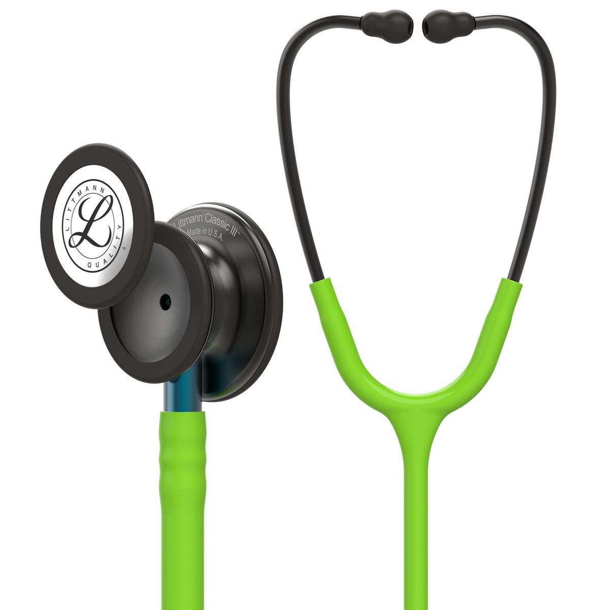 Littmann Classic III hlustunarpípa 5875 – límgræn, reykáferð