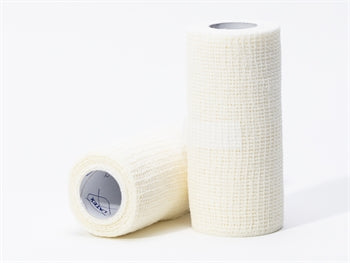 Teygjanlegt samhangandi sárabindi 4 m x 10 cm - latex frítt - 59202