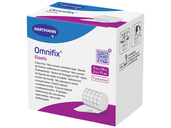OMNIFIX ELASTIC HARTMANN NON WOVEN RETENTION TAPE 10 m x 5 cm - 900602 - 59521