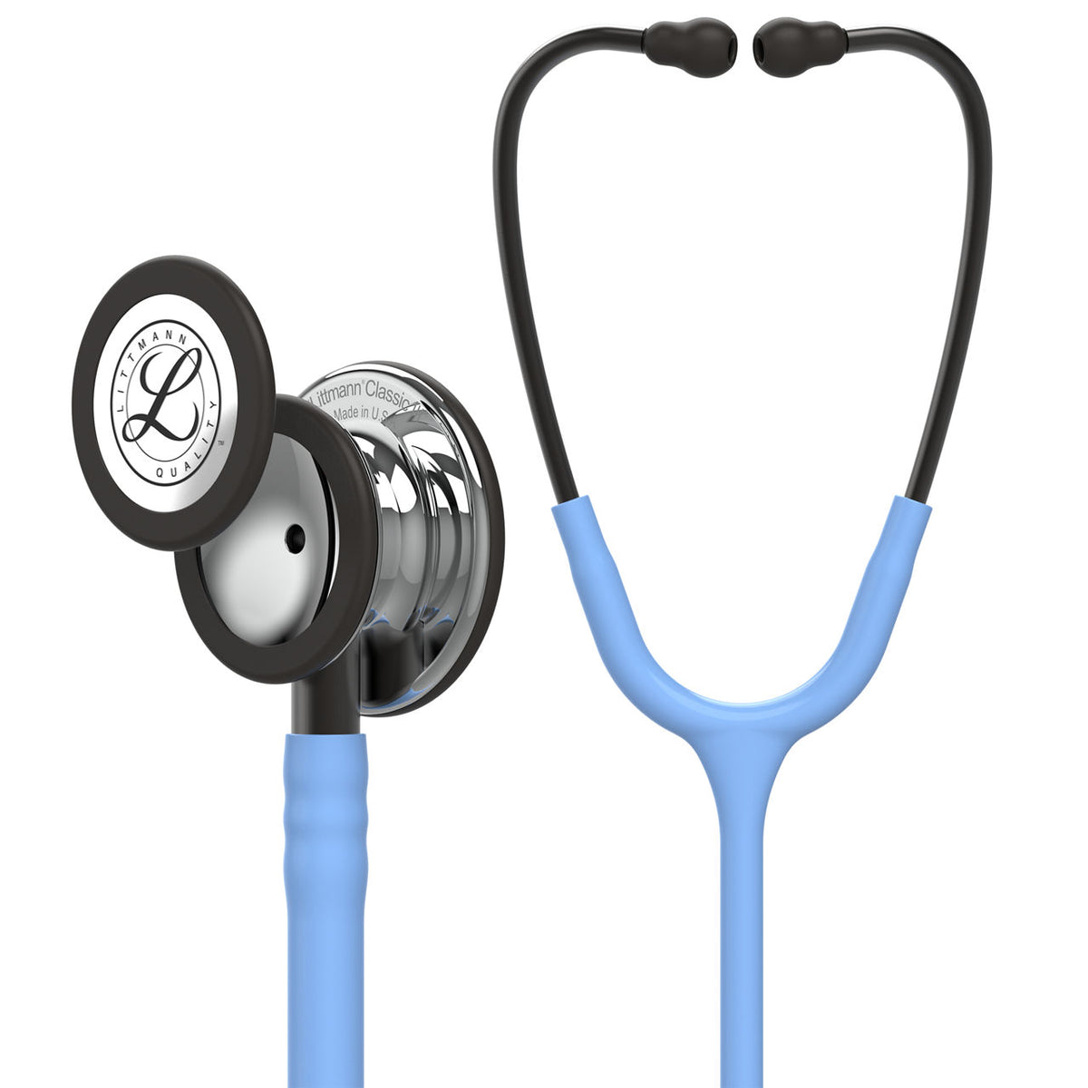 Littmann Classic III hlustunarpípa 5959 – ljósblá, spegiláferð