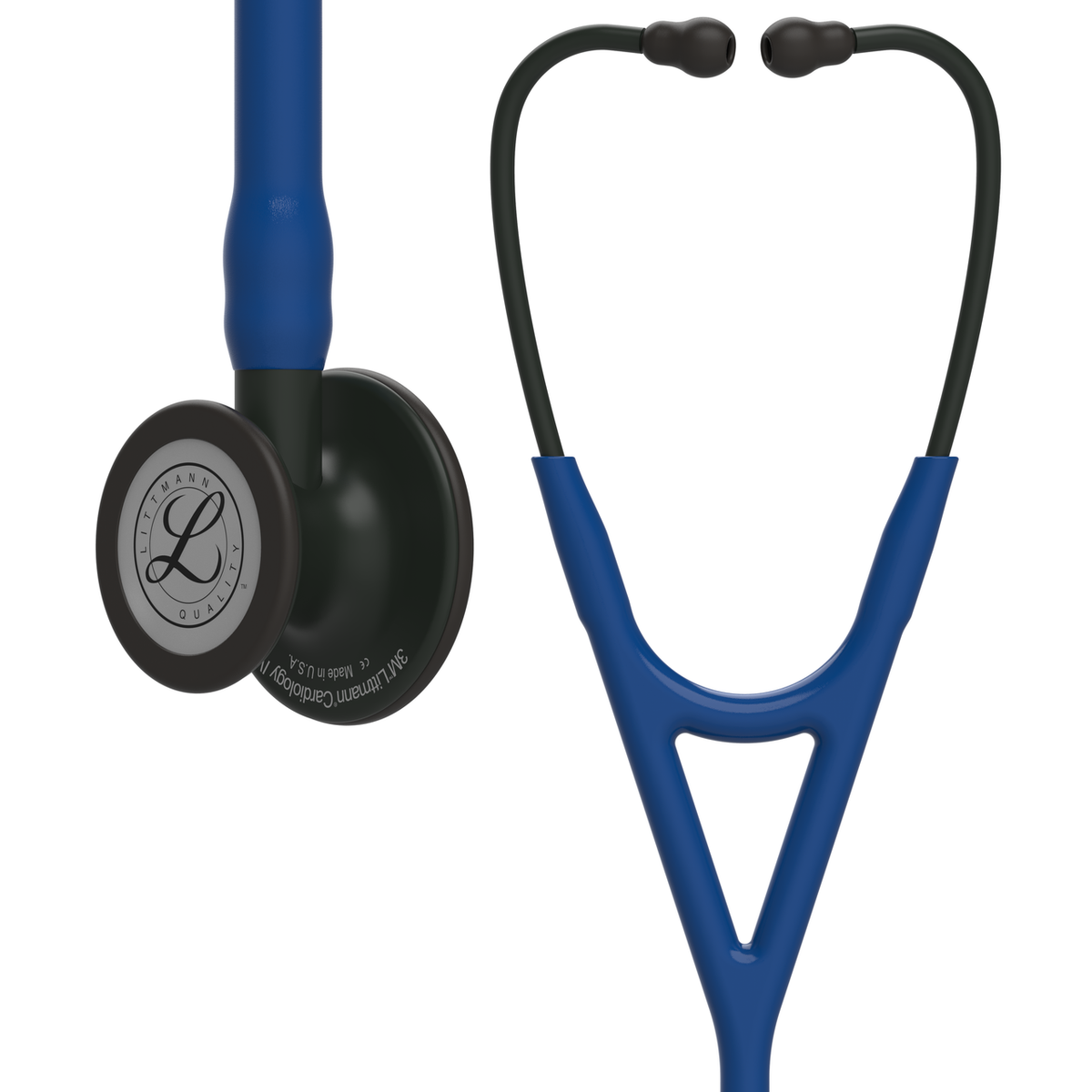 Littmann Cardiology IV 6168 – dökkblá slanga og svartur hlustunarhaus