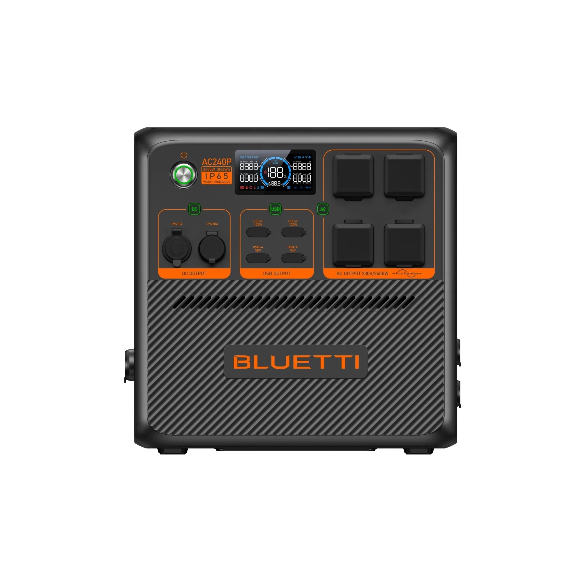BLUETTI AC240P Orkubanki - 2400W - 1.843Wh
