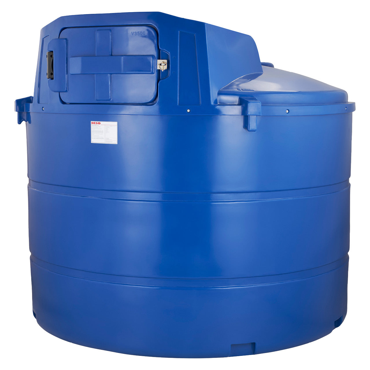 AdBlue 3500 lítra lóðrétt geymslutankur – FyterTech ADB3500 – mynd 2