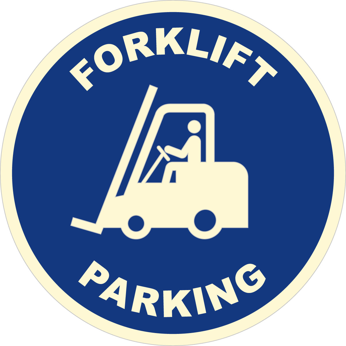 Gólfskilti – Stæði fyrir lyftara