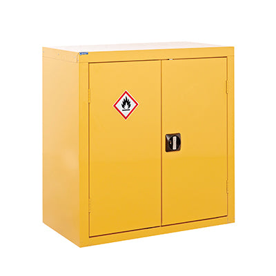 Efnavöruskápur með einni hillu - (h) 900 x (b) 900mm – FyterTech HC909046F – mynd 2