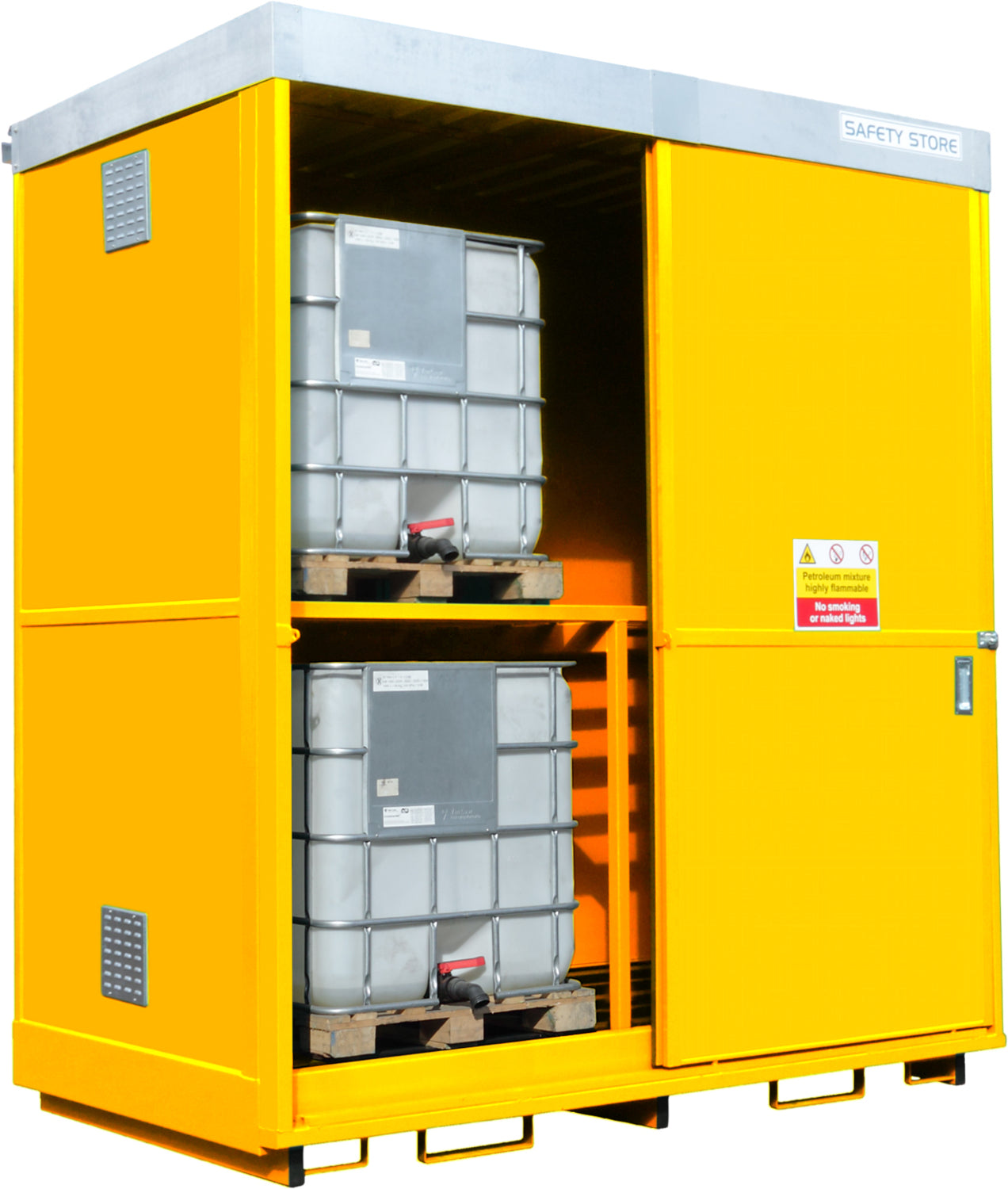 16 x tunnur/4 x Ibc Store With rennihurðir – FyterTech M16D4ISU – mynd 2