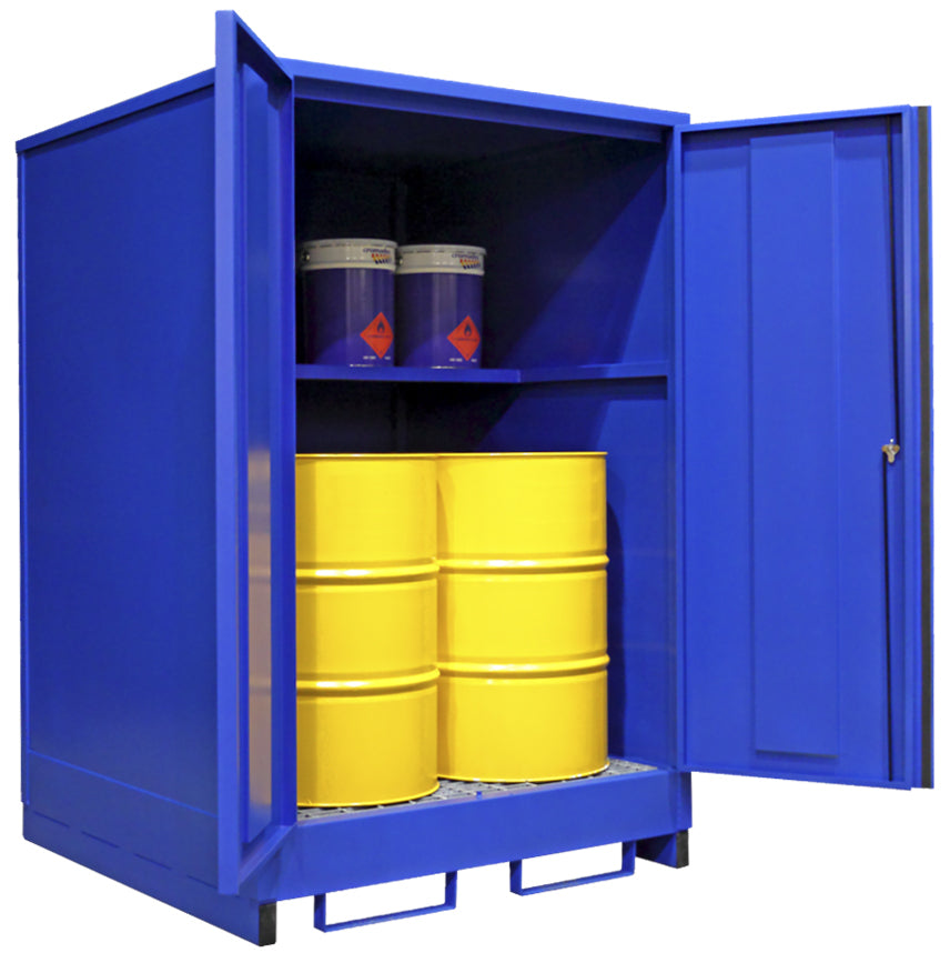 External Store 4 x 205L tunnur Hinged Door & hilla – FyterTech M4DESHD – mynd 2