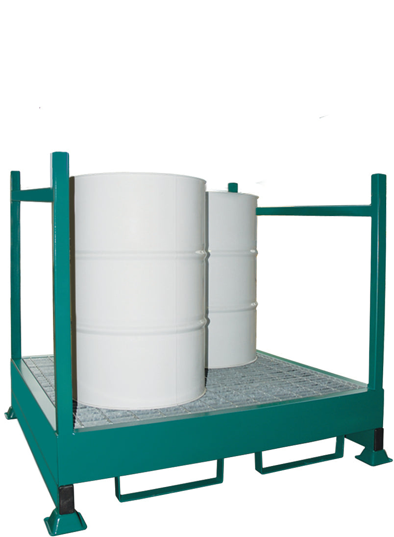 Stackable tunna Stand 4 x 205L tunnur – FyterTech M4DSTSHD – mynd 2