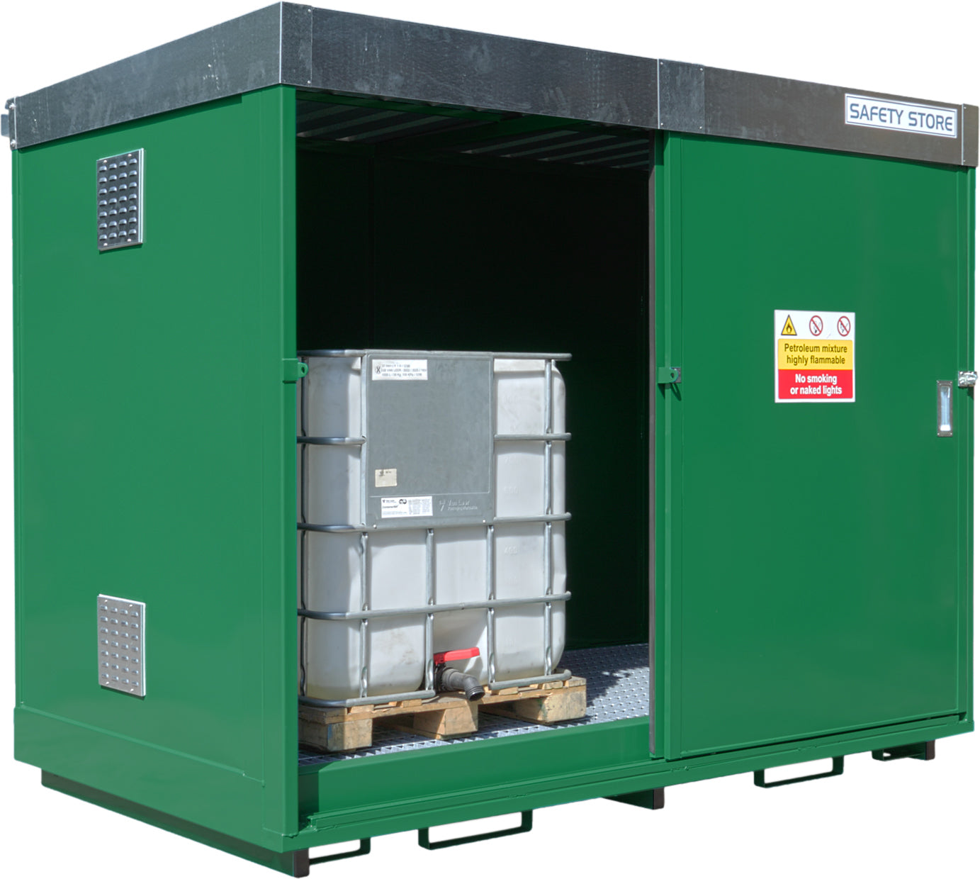 8 x tunnur/2 x Ibc Store With rennihurðir – FyterTech M8D2ISU – mynd 2