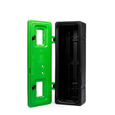 Öryggisskápur með framhleðslu og brotgleri 830 x 310 x 265mm – FyterTech SBFLBG830 – mynd 5