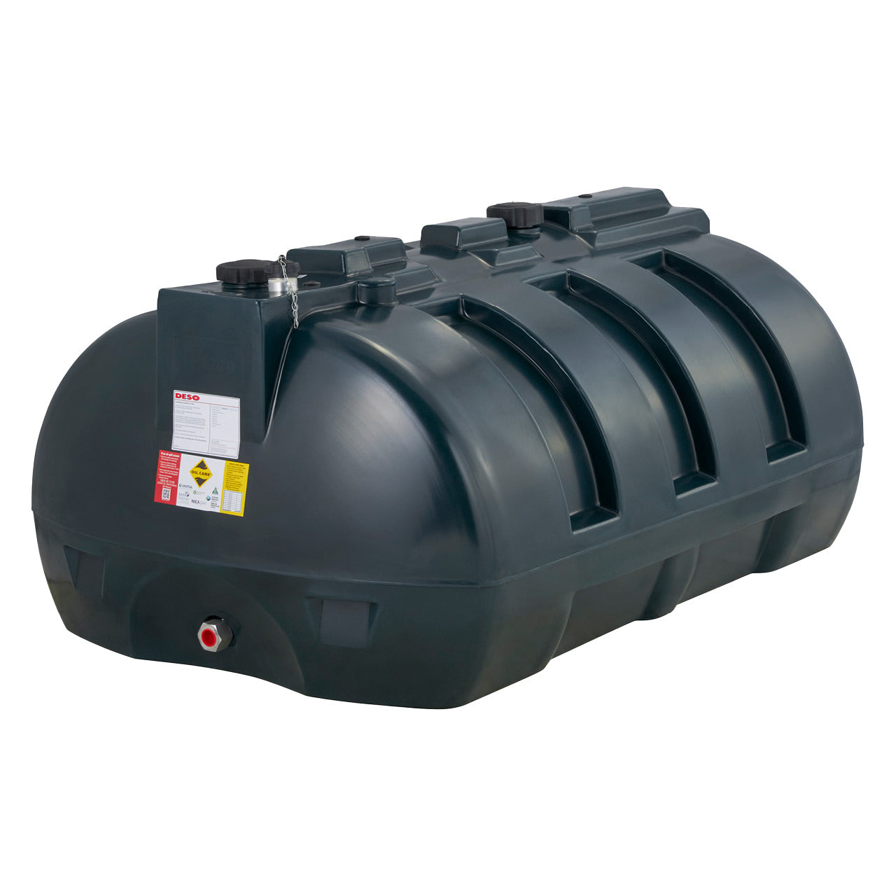 Lágprófíl 1230 lítra olíugeymslutankur – FyterTech SSLP1230 – mynd 2
