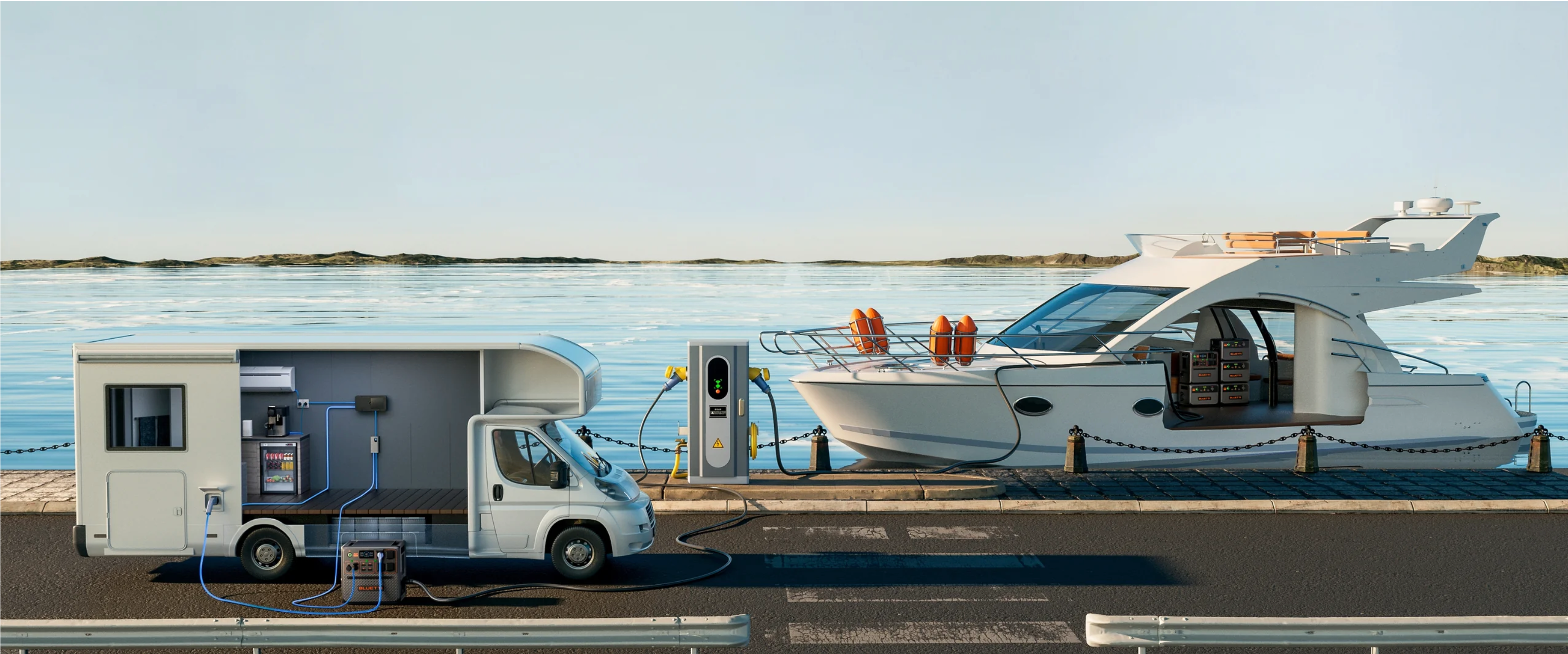 BLUETTI AC240P Orkubanki - 2400W - 1.843Wh