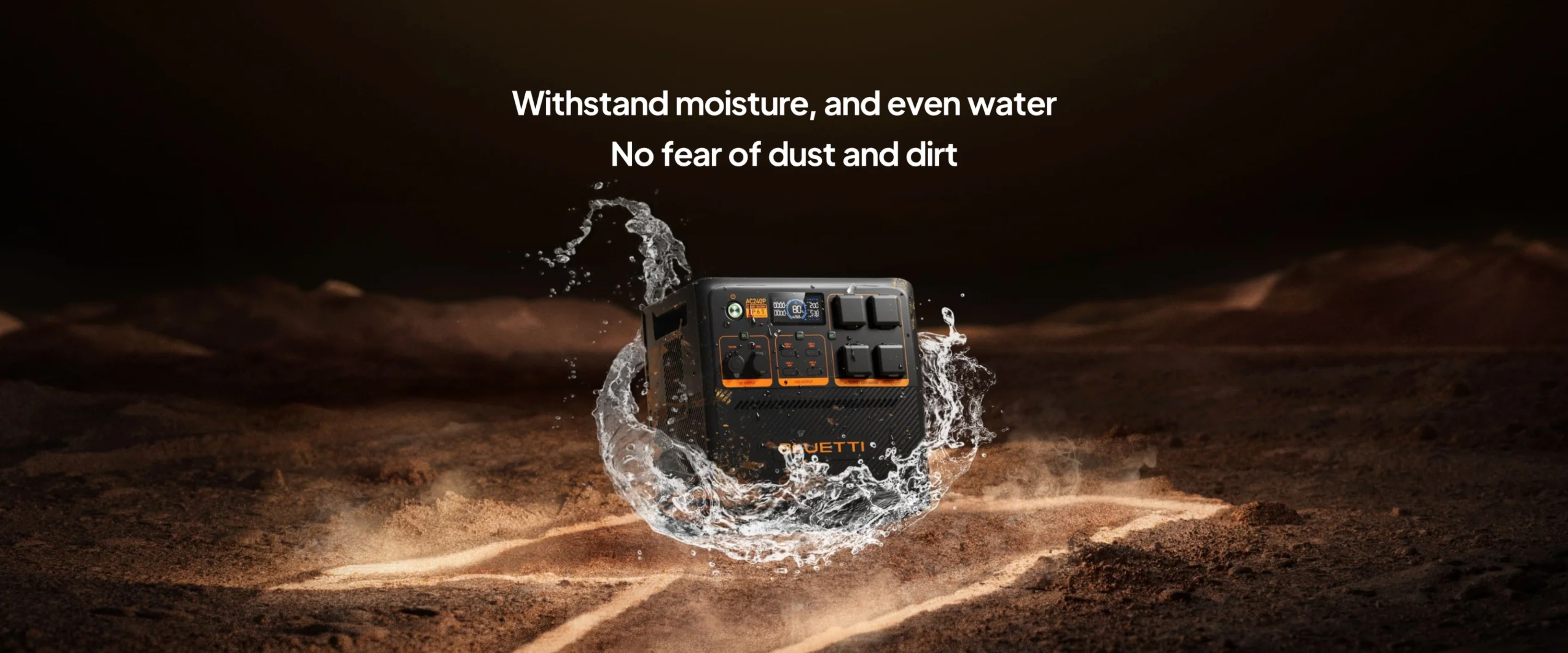 BLUETTI AC240P Orkubanki - 2400W - 1.843Wh