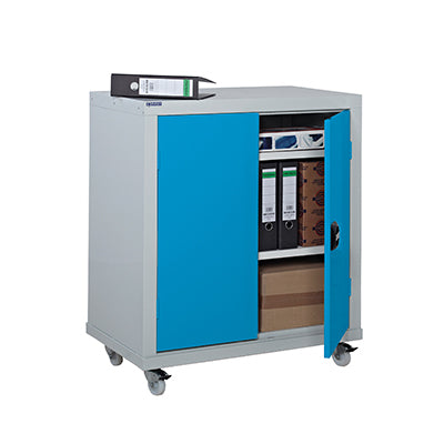 Vinnustaðaskápur á hjólum með 2 hillum - (h) 1040mm – FyterTech WC109046M – mynd 5