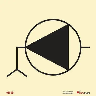Austurdæla – sjálflýsandi skilti 150 x 150 mm