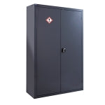CoSHH Cupboard - Inc. 3 Shelves - (h) 1800 x (w) 1200mm | Efnavöruskápar
