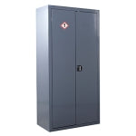 CoSHH Cupboard - Inc. 3 Shelves - (h) 1800 x (w) 900mm | Efnavöruskápar