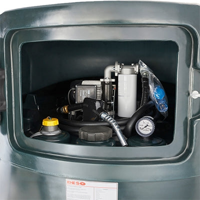 Vertical 1340ltr diesel dispenser tank | Efnavörutankar og tunnur