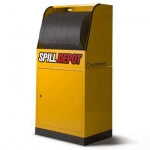 Spill Depot - 1 x Cabinet & 1 x dispensing unit - Yellow | Aukabúnaður